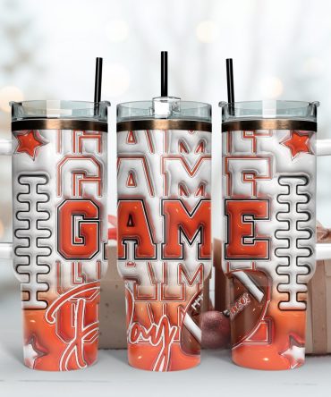 Denver Broncos Nfl Game Day Custom Stanley Quencher 40Oz Stainless Steel Tumbler With Handle