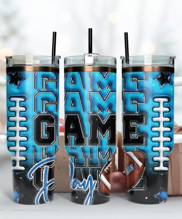 Detroit Lions Nfl Game Day Custom Stanley Quencher 40Oz Stainless Steel Tumbler With Handle