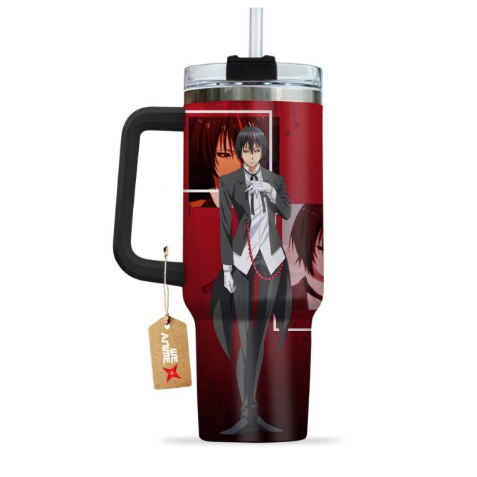 Diablo That Time I Got Reincarnated As A Slime Anime Custom Stanley Quencher 40Oz Stainless Steel Tumbler With Handle - Image 4