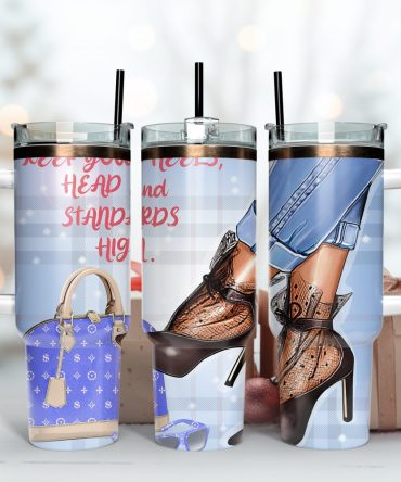 Fashion Girl Custom Stanley Quencher 40Oz Stainless Steel Tumbler With Handle