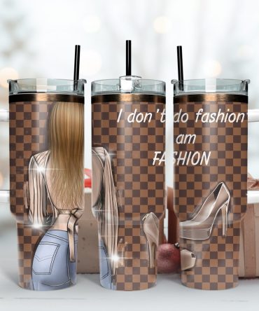 Fashion Girl Custom Stanley Quencher 40Oz Stainless Steel Tumbler With Handle
