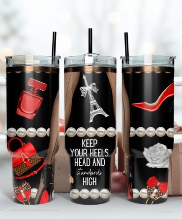 Fashion Girl Quote Custom Stanley Quencher 40Oz Stainless Steel Tumbler With Handle