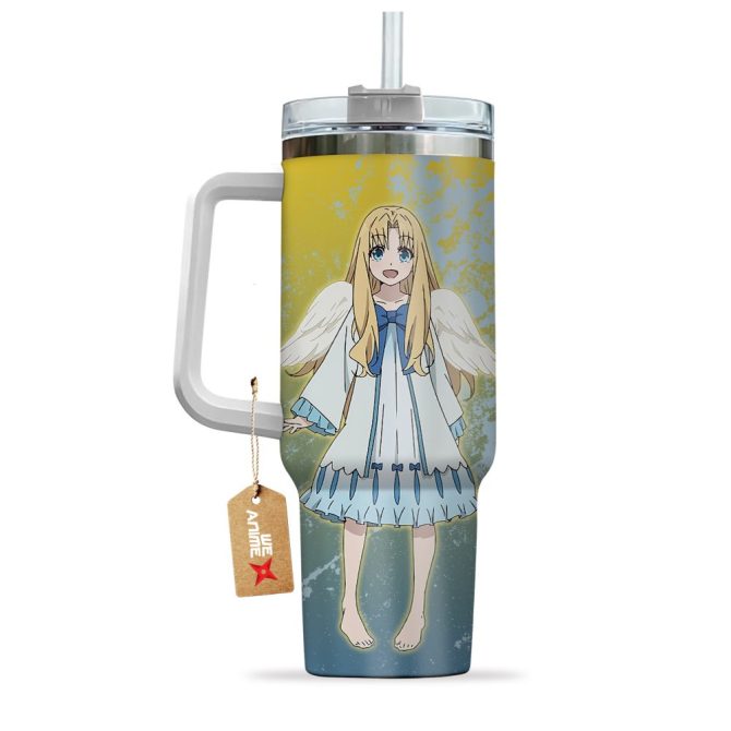 Filo The Rising Of The Shield Hero Anime Custom Stanley Quencher 40Oz Stainless Steel Tumbler With Handle - Image 4