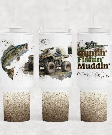Fishs Custom Stanley Quencher 40Oz Stainless Steel Tumbler With Handle