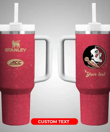 Florida State Seminoles Ncaa Custom Stanley Quencher 40Oz Stainless Steel