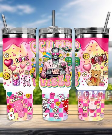 Frankenstein Custom Stanley Quencher 40Oz Stainless Steel Tumbler With Handle