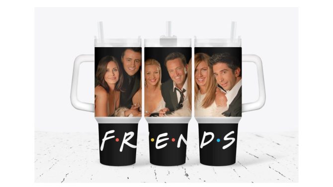 Friends Formal Movies Custom Stanley Quencher 40Oz Stainless Steel Tumbler With Handle