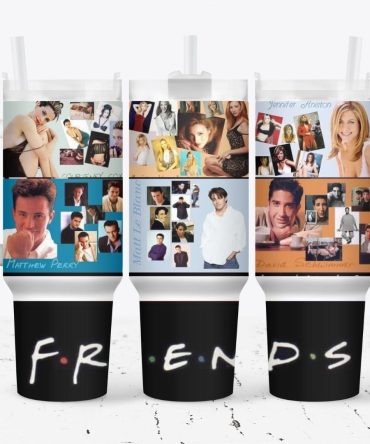 Friends Movies Custom Stanley Quencher 40Oz Stainless Steel Tumbler With Handle