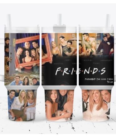 Friends Perfect Picture Movies Custom Stanley Quencher 40Oz Stainless Steel Tumbler With Handle