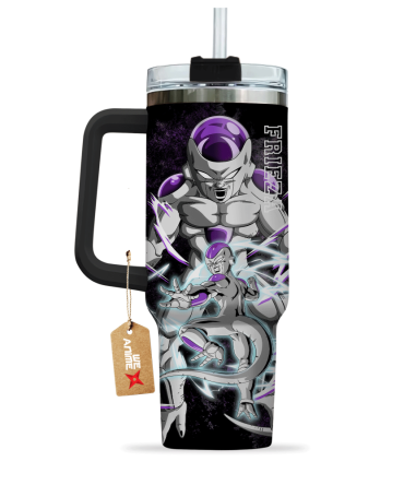 Frieza Dragon Ball Anime Custom Stanley Quencher 40Oz Stainless Steel Tumbler With Handle