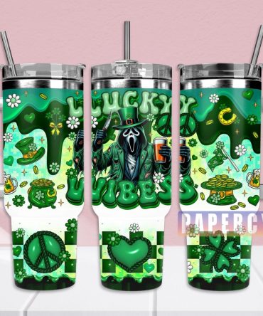 Ghostface Scream Custom Stanley Quencher 40Oz Stainless Steel Tumbler With Handle