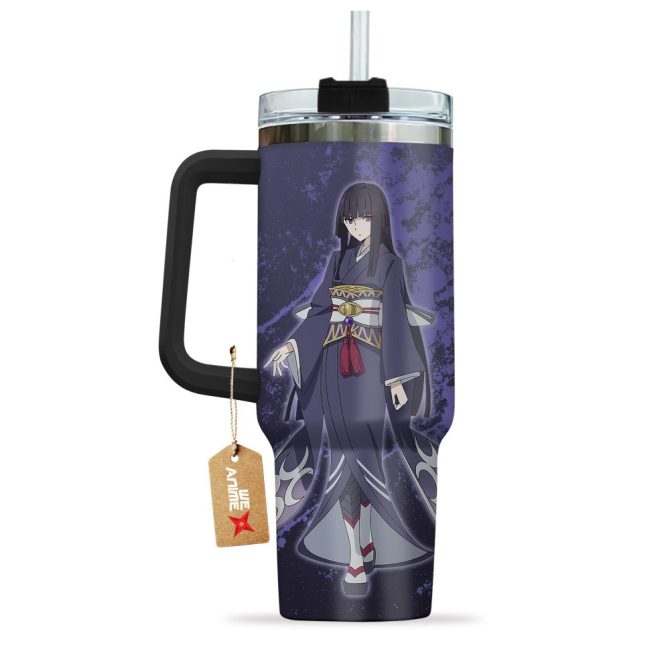 Glass The Rising Of The Shield Hero Anime Custom Stanley Quencher 40Oz Stainless Steel Tumbler With Handle - Image 4