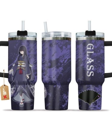 Glass The Rising Of The Shield Hero Anime Custom Stanley Quencher 40Oz Stainless Steel Tumbler With Handle