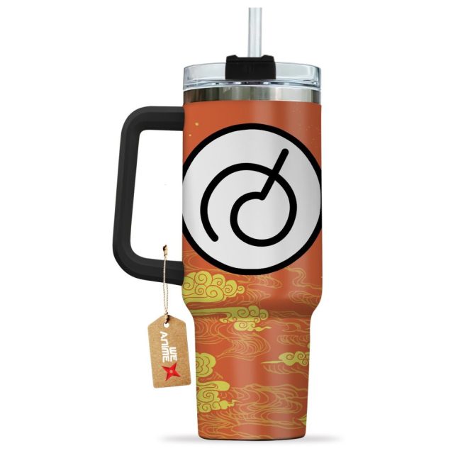 Goku Whis Symbol Dragon Ball Anime Custom Stanley Quencher 40Oz Stainless Steel Tumbler With Handle - Image 4