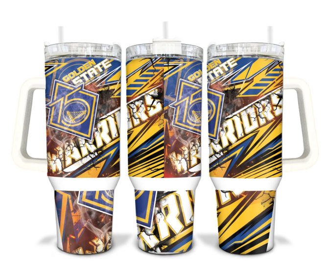 Golden State Warriors Mlb Custom Stanley Quencher 40Oz Stainless Steel