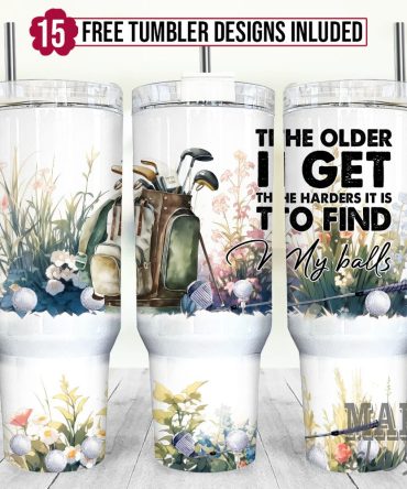 Golf Clubs Custom Stanley Quencher 40Oz Stainless Steel Tumbler With Handle