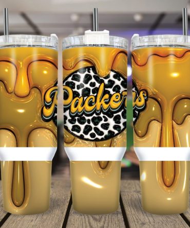 Green Bay Packers Nfl Custom Stanley Quencher 40Oz Stainless Steel Tumbler With Handle