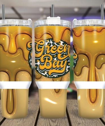 Green Bay Packers Nfl Custom Stanley Quencher 40Oz Stainless Steel Tumbler With Handle