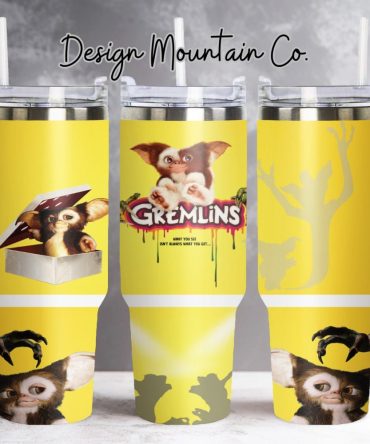 Gremlins Movies Custom Stanley Quencher 40Oz Stainless Steel Tumbler With Handle