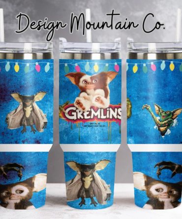 Gremlins Movies Custom Stanley Quencher 40Oz Stainless Steel Tumbler With Handle