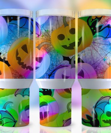 Halloween Pumpkins Custom Stanley Quencher 40Oz Stainless Steel Tumbler With Handle