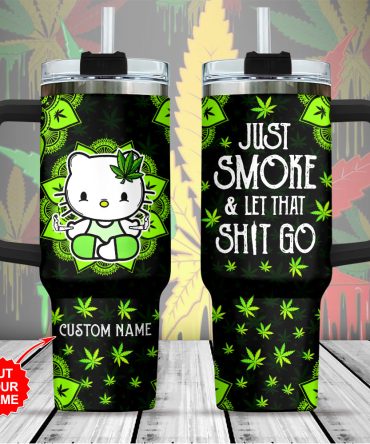 Hello Kitty Custom Stanley Quencher 40Oz Stainless Steel Tumbler With Handle