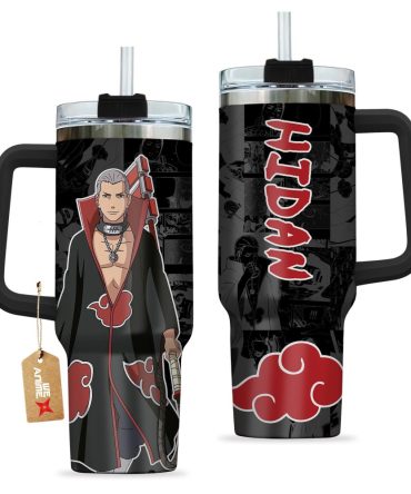 Hidan Naruto Anime Custom Stanley Quencher 40Oz Stainless Steel Tumbler With Handle