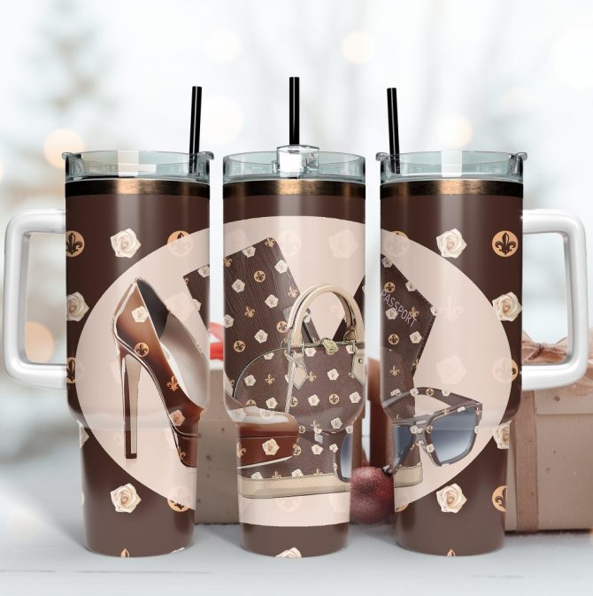 High Fashion Custom Stanley Quencher 40Oz Stainless Steel Tumbler With Handle
