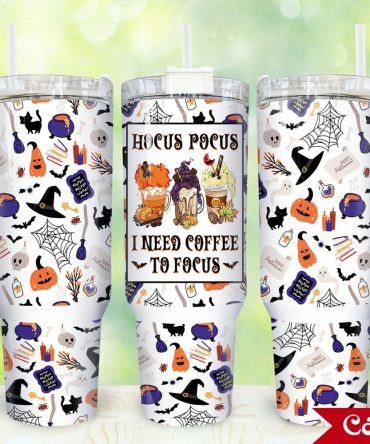Hocus Pocus Movies Custom Stanley Quencher 40Oz Stainless Steel Tumbler With Handle