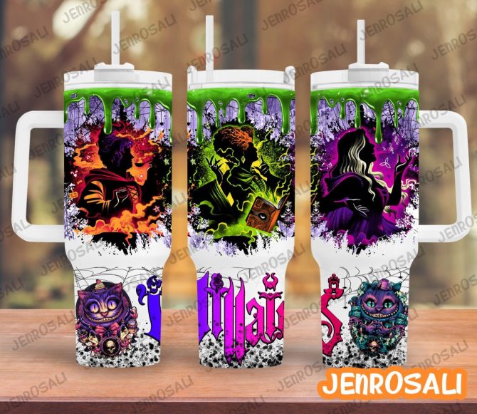 Hocus Pocus Movies Custom Stanley Quencher 40Oz Stainless Steel Tumbler With Handle