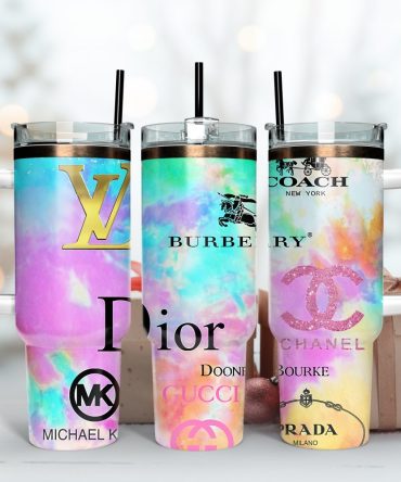 Luxury Fashion Brands Logo Custom Stanley Quencher 40Oz Stainless Steel Tumbler With Handle