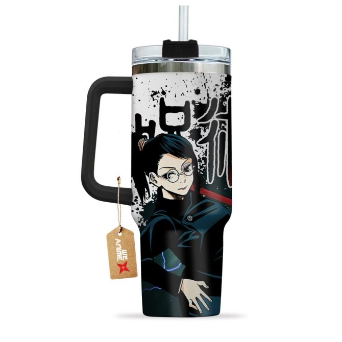 Maki Zenin Jujutsu Kaisen Anime Custom Stanley Quencher 40Oz Stainless Steel Tumbler With Handle - Image 2