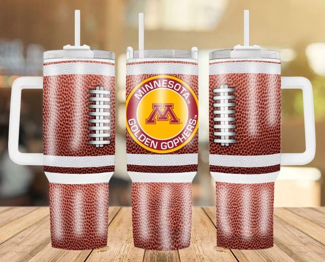 Minnesota Golden Gophers Football Team Ncaa Custom Stanley Quencher 40Oz Stainless Steel