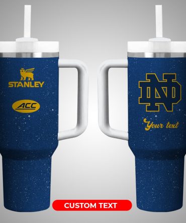 Notre Dame Fighting Irish Ncaa Custom Stanley Quencher 40Oz Stainless Steel