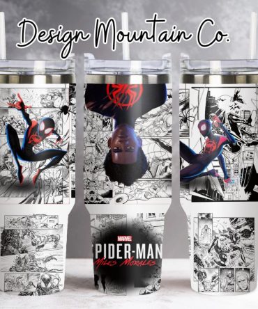 Spider Man Mavels Movies Custom Stanley Quencher 40Oz Stainless Steel Tumbler With Handle