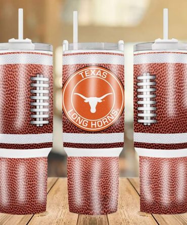 Texas Longhorns Football Team Ncaa Custom Stanley Quencher 40Oz Stainless Steel