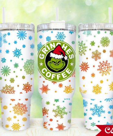 The Grinch Movies Custom Stanley Quencher 40Oz Stainless Steel Tumbler With Handle