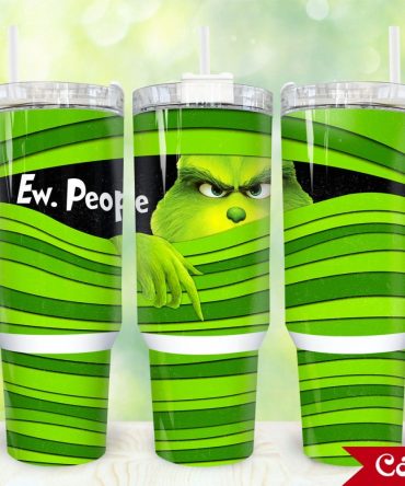 The Grinch Movies Custom Stanley Quencher 40Oz Stainless Steel Tumbler With Handle