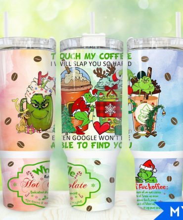 The Grinch Movies Custom Stanley Quencher 40Oz Stainless Steel Tumbler With Handle