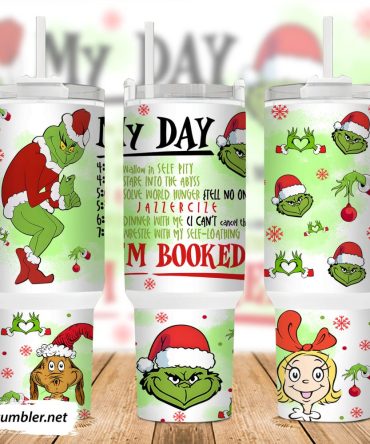 The Grinch Movies Custom Stanley Quencher 40Oz Stainless Steel Tumbler With Handle