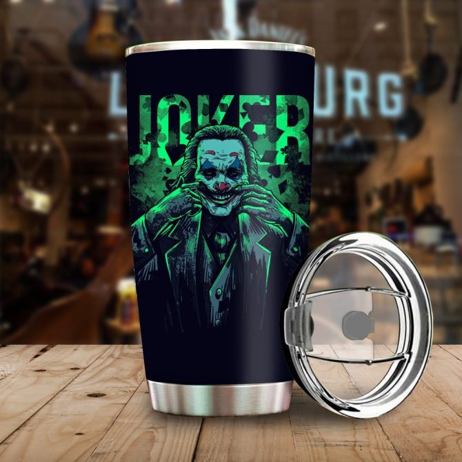 Joker Insulated Tumbler - Double Wall Stainless Steel Travel Mug, 20Oz - Unique Gift For Fans - Image 2