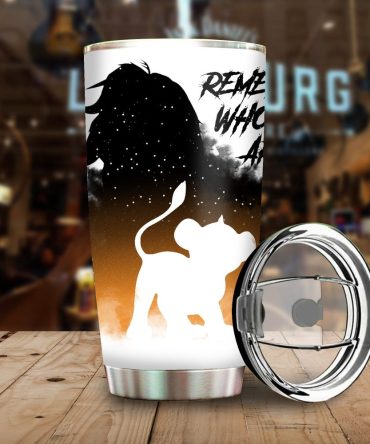 Stainless Steel Lion King Tumbler - Insulated Travel Mug With Cute Cub Design, 20Oz