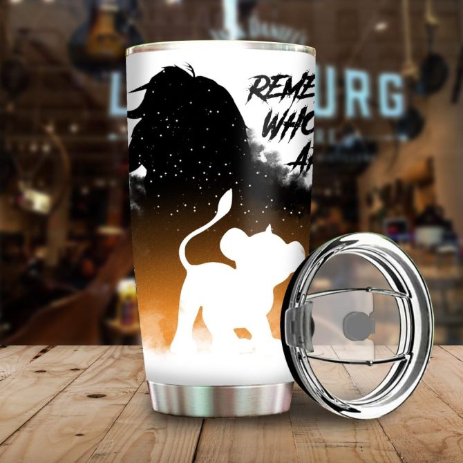 Stainless Steel Lion King Tumbler - Insulated Travel Mug With Cute Cub Design, 20Oz