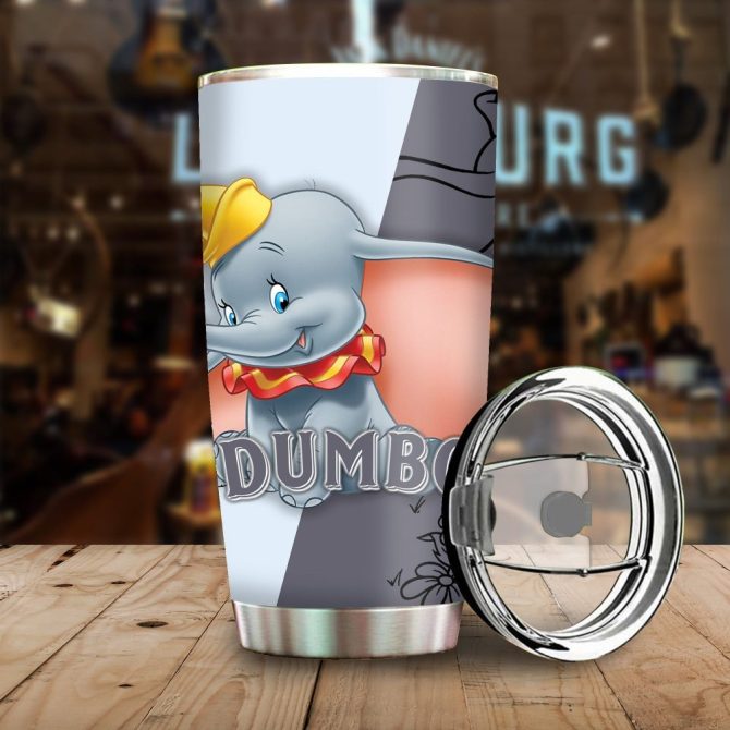 Magical Dumbo Insulated Tumbler - Double Wall Stainless Steel Travel Mug - 20Oz - Image 2