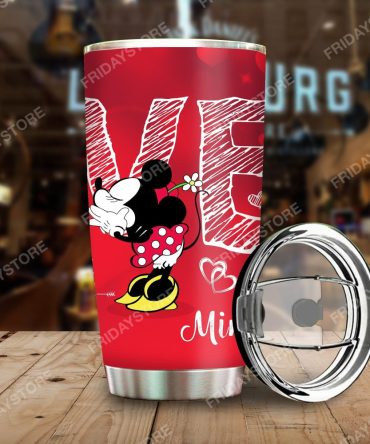 Tumbler Smack Mickey Mouse Couple Tumbler Cup Cute Mickey Mouse Travel Mug