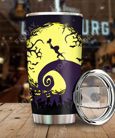 Spooky Night Stainless Steel Tumbler - Insulated Travel Mug For Hot & Cold Drinks