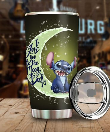 Adorable Moon & Back Tumbler - Keeps Drinks Hot/Cold, Perfect Gift For Fans!