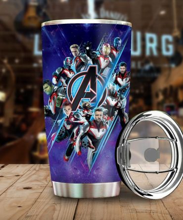 Marvel Avengers Stainless Steel Tumbler – Insulated Travel Mug With Lid – 20Oz Collector’S Edition