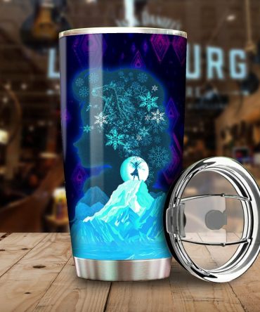 Stainless Steel Insulated Tumbler - Nordic Winter Design - Keeps Drinks Hot/Cold For Hours - Perfect Gift!