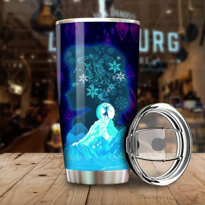 Stainless Steel Insulated Tumbler - Nordic Winter Design - Keeps Drinks Hot/Cold For Hours - Perfect Gift!